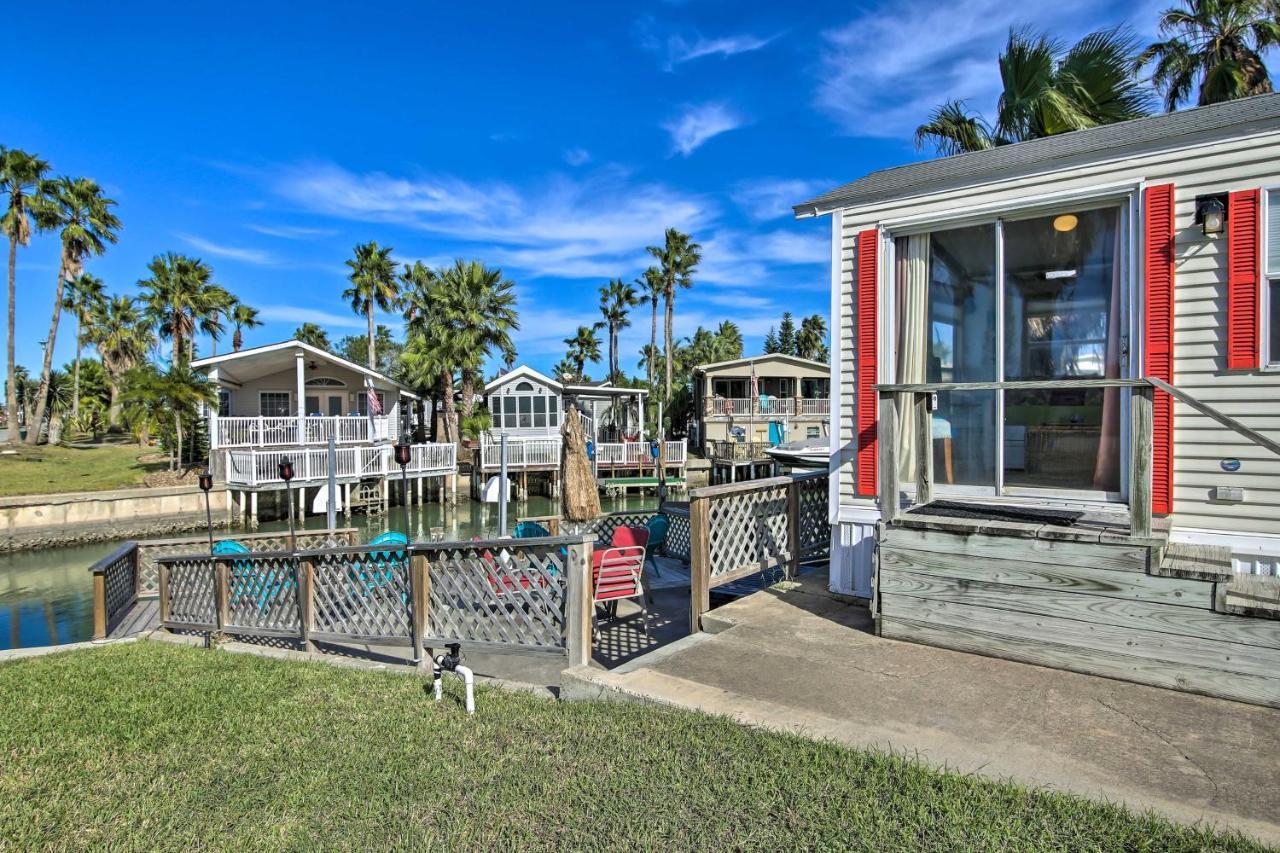 Cozy Waterfront Port Isabel Cottage With Deck! Ngoại thất bức ảnh