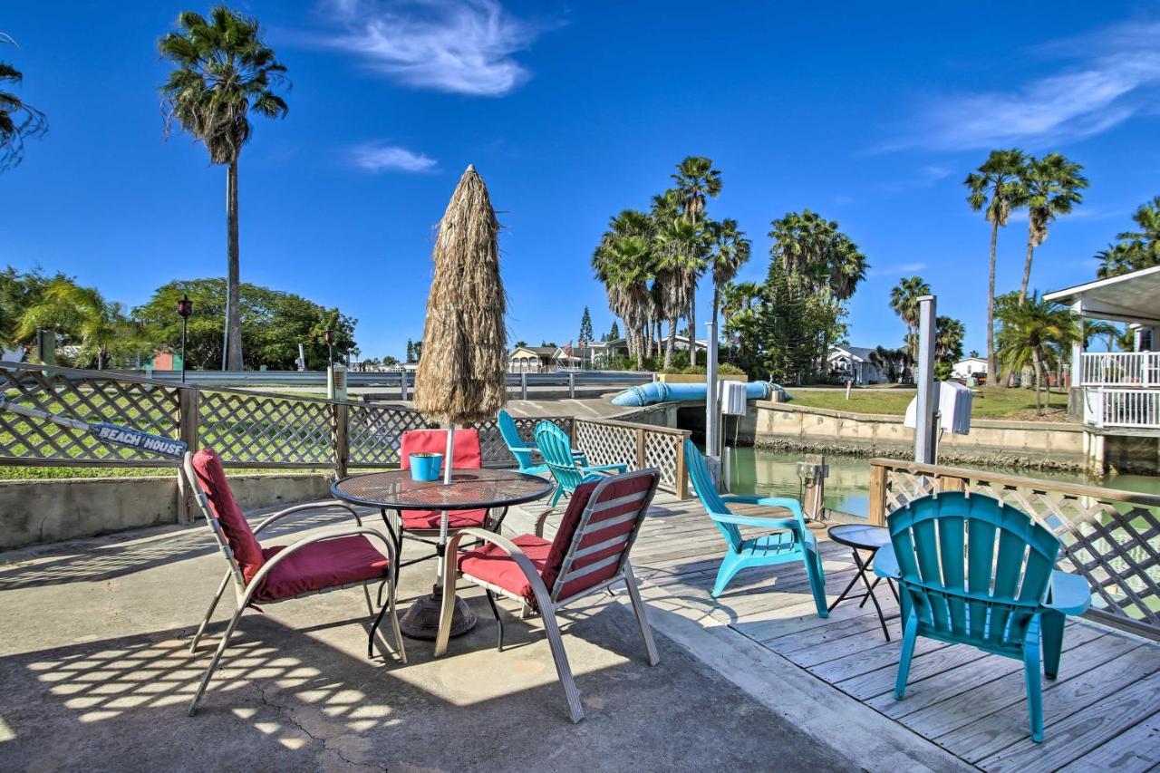 Cozy Waterfront Port Isabel Cottage With Deck! Ngoại thất bức ảnh