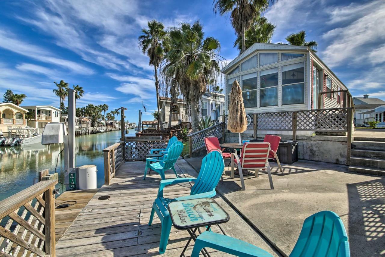 Cozy Waterfront Port Isabel Cottage With Deck! Ngoại thất bức ảnh