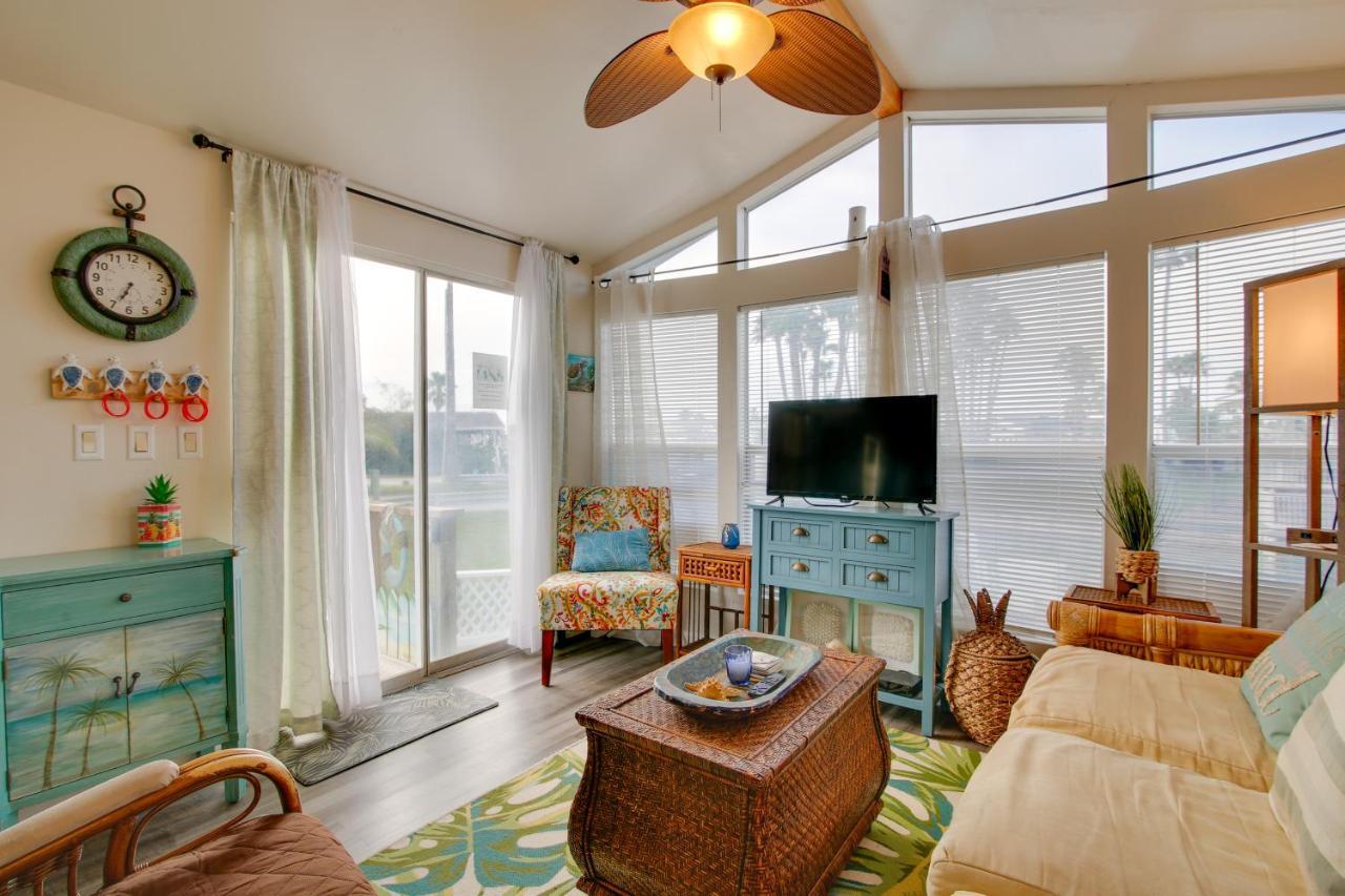 Cozy Waterfront Port Isabel Cottage With Deck! Ngoại thất bức ảnh