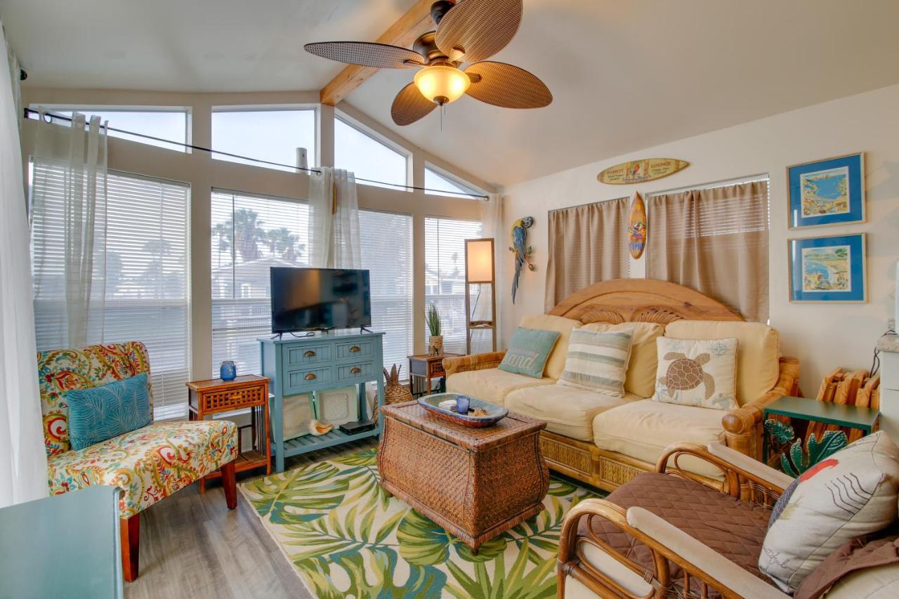 Cozy Waterfront Port Isabel Cottage With Deck! Ngoại thất bức ảnh
